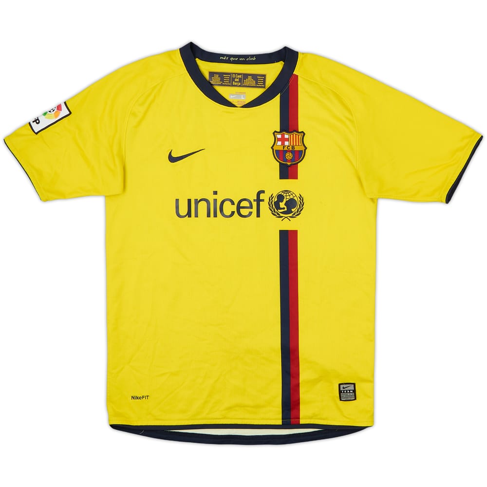 2008-10 Barcelona Away Shirt - 6/10 - (L.Boys)