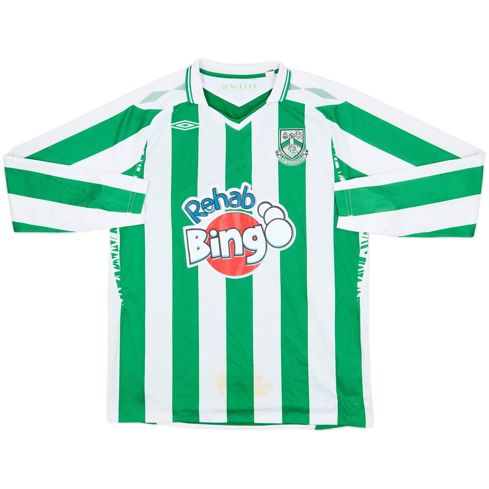 2009 Bray Wanderers Home L/S Shirt - 5/10 - (L)