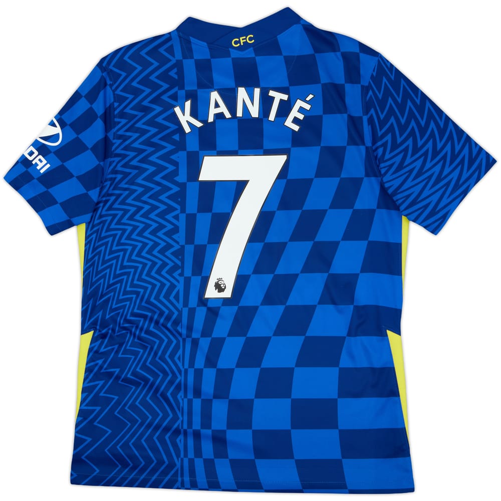 2021-22 Chelsea Home Shirt Kante #7 - 10/10 - (L)