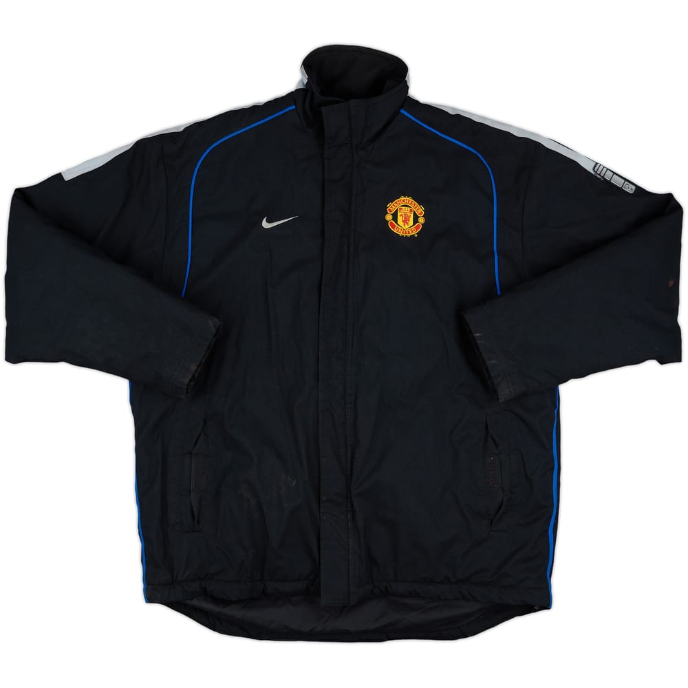 2002-03 Manchester United Nike Padded Bench Coat - 7/10 - (M)