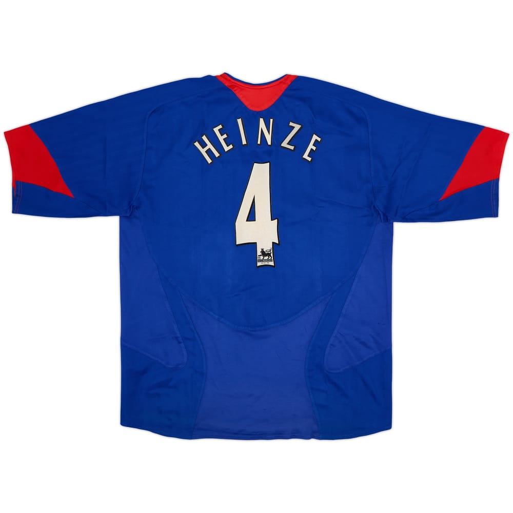 2005-06 Manchester United Away Shirt Heinze #4 - 6/10 - (L)