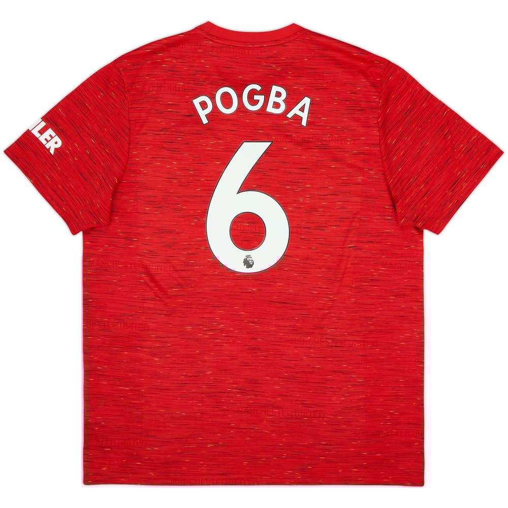 Camiseta de local del Manchester United 2020-21 Pogba #6 - 9/10 - (XL)