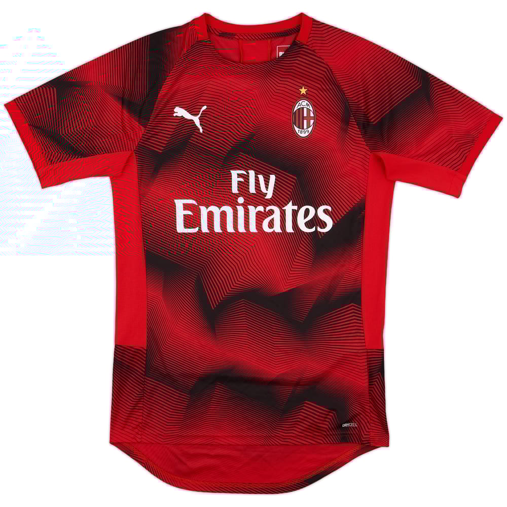 2018-19 AC Milan Puma Training Shirt - 9/10 - (M)