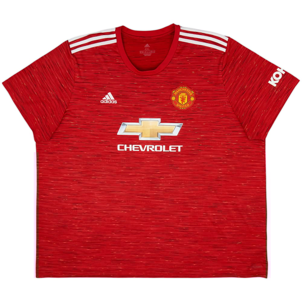 2020-21 Manchester United Home Shirt - 7/10 - (4XL)