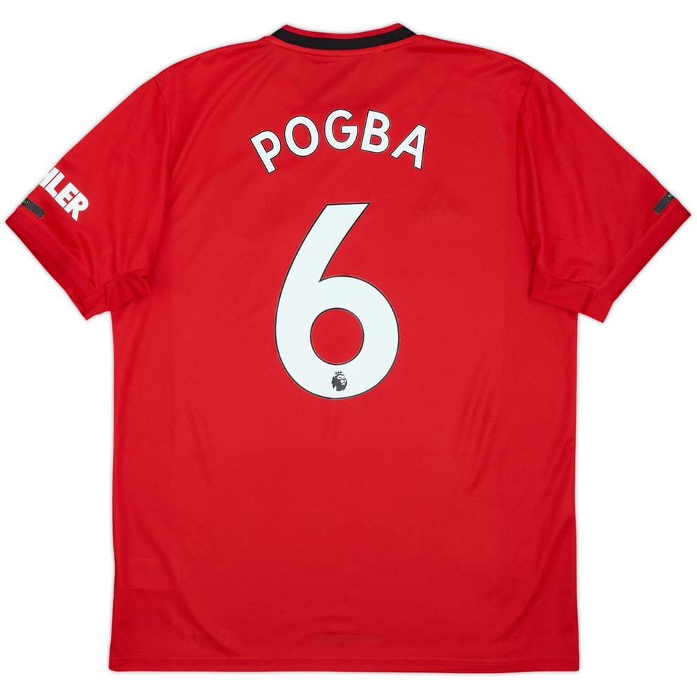 2019-20 Manchester United Home Shirt Pogba #6 - 10/10 - (L)