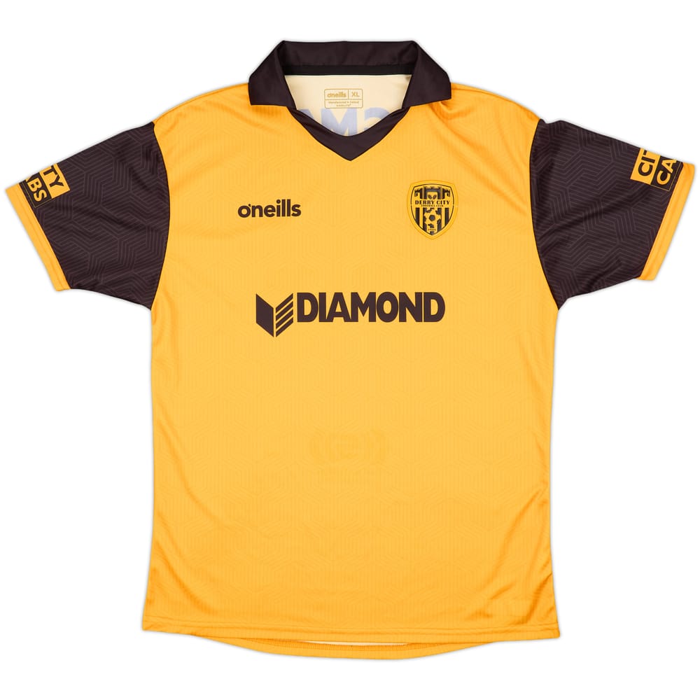 2023-24 Derry City Away Shirt - 8/10 - (XL)