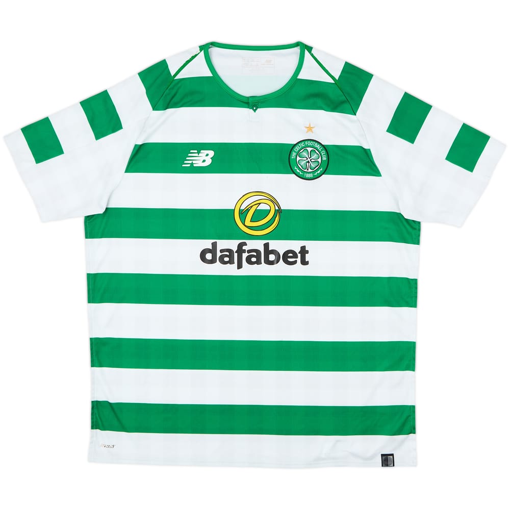 2018-19 Celtic Home Shirt - 5/10 - (XL)