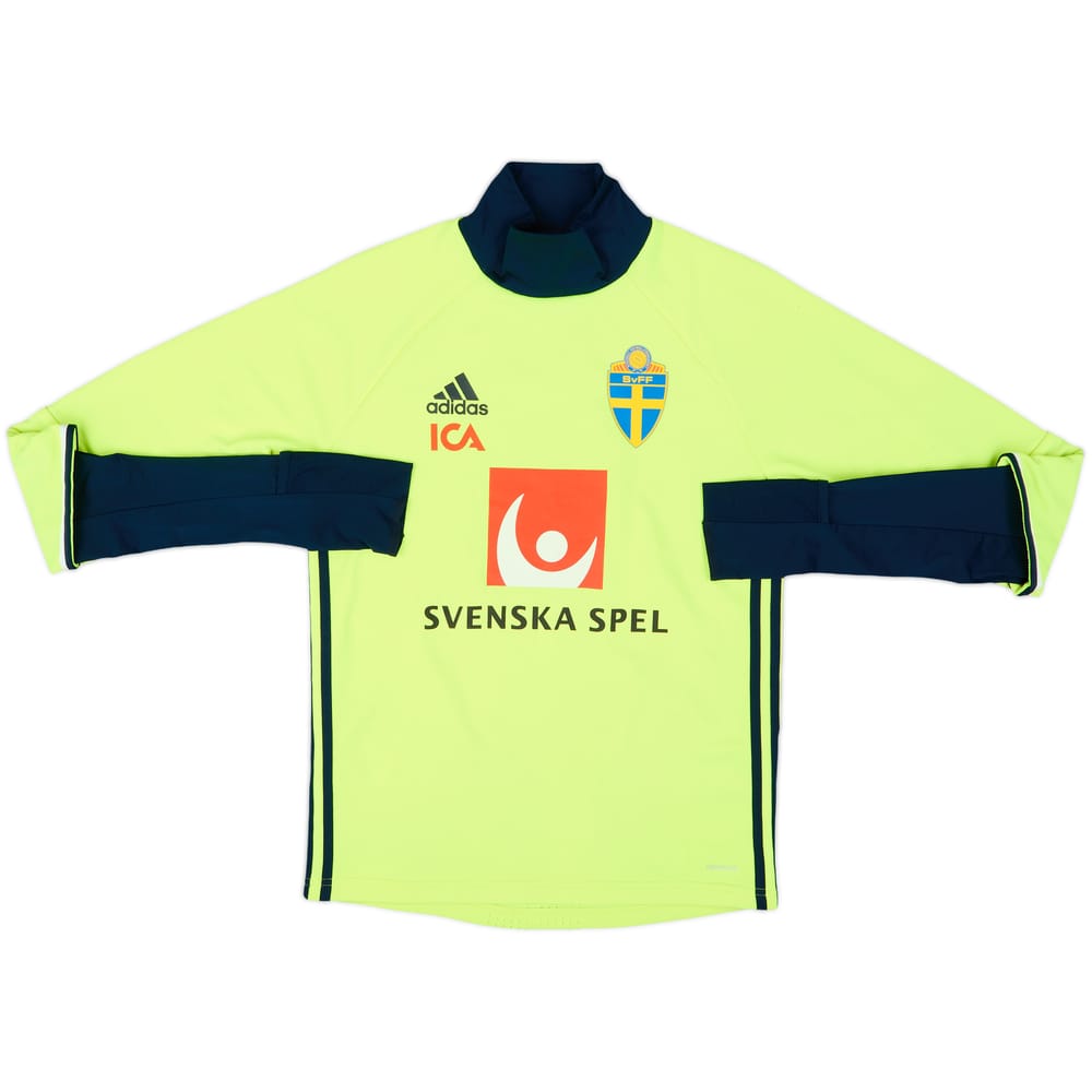 2015-16 Sweden adidas Drill Top - 9/10 - (S)