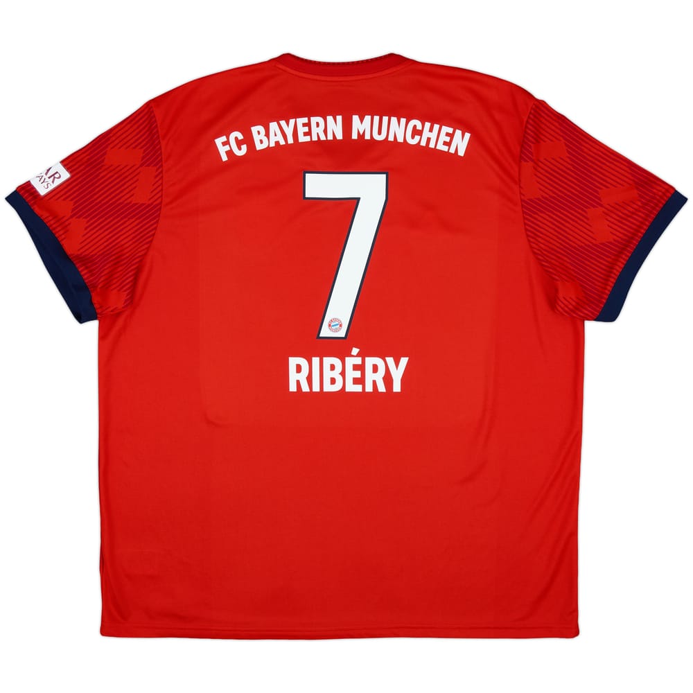 2018-19 Bayern Munich Home Shirt Ribery #7 - 7/10 - (XXL)
