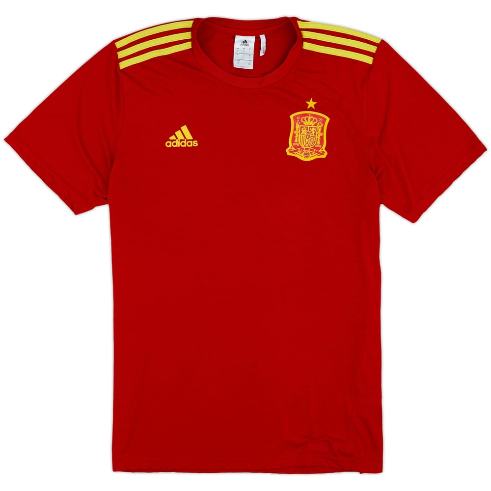 2015-16 Spain adidas Training Shirt - 8/10 - (L)