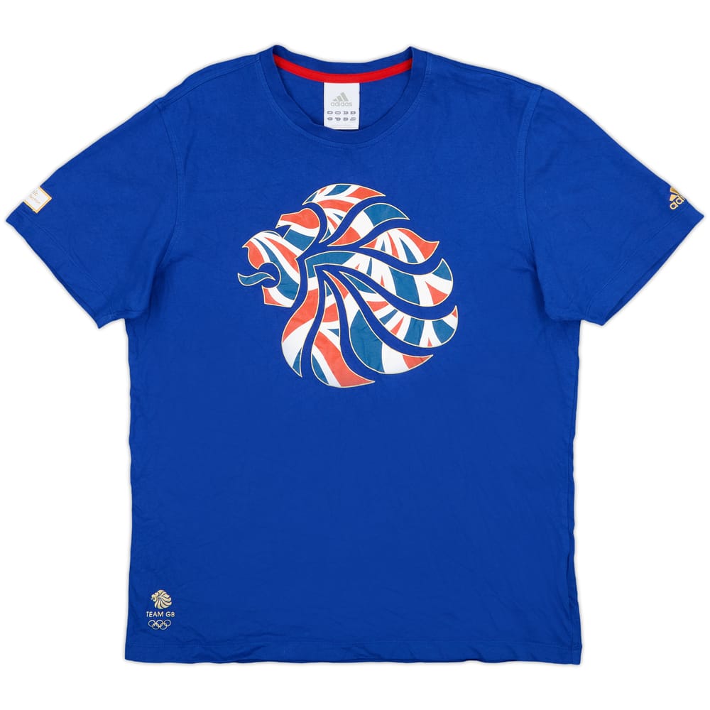 2011 Team GB adidas Cotton Tee - 8/10 - (M)