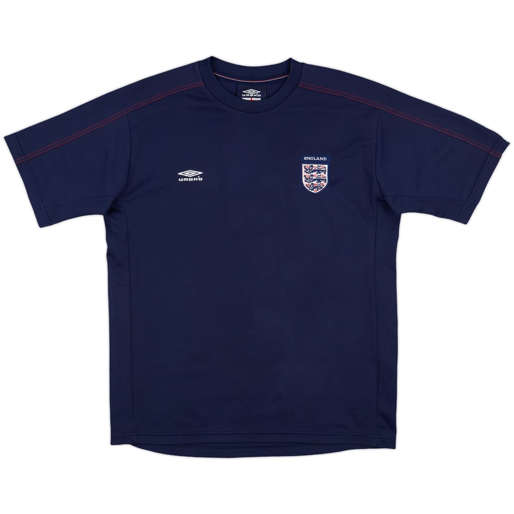 2000-01 England Umbro Training Shirt - 9/10 - (M)