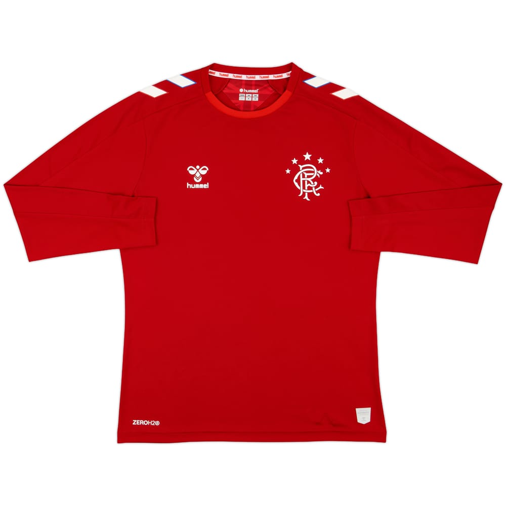 2019-20 Rangers Third L/S Shirt - 10/10 - (L)