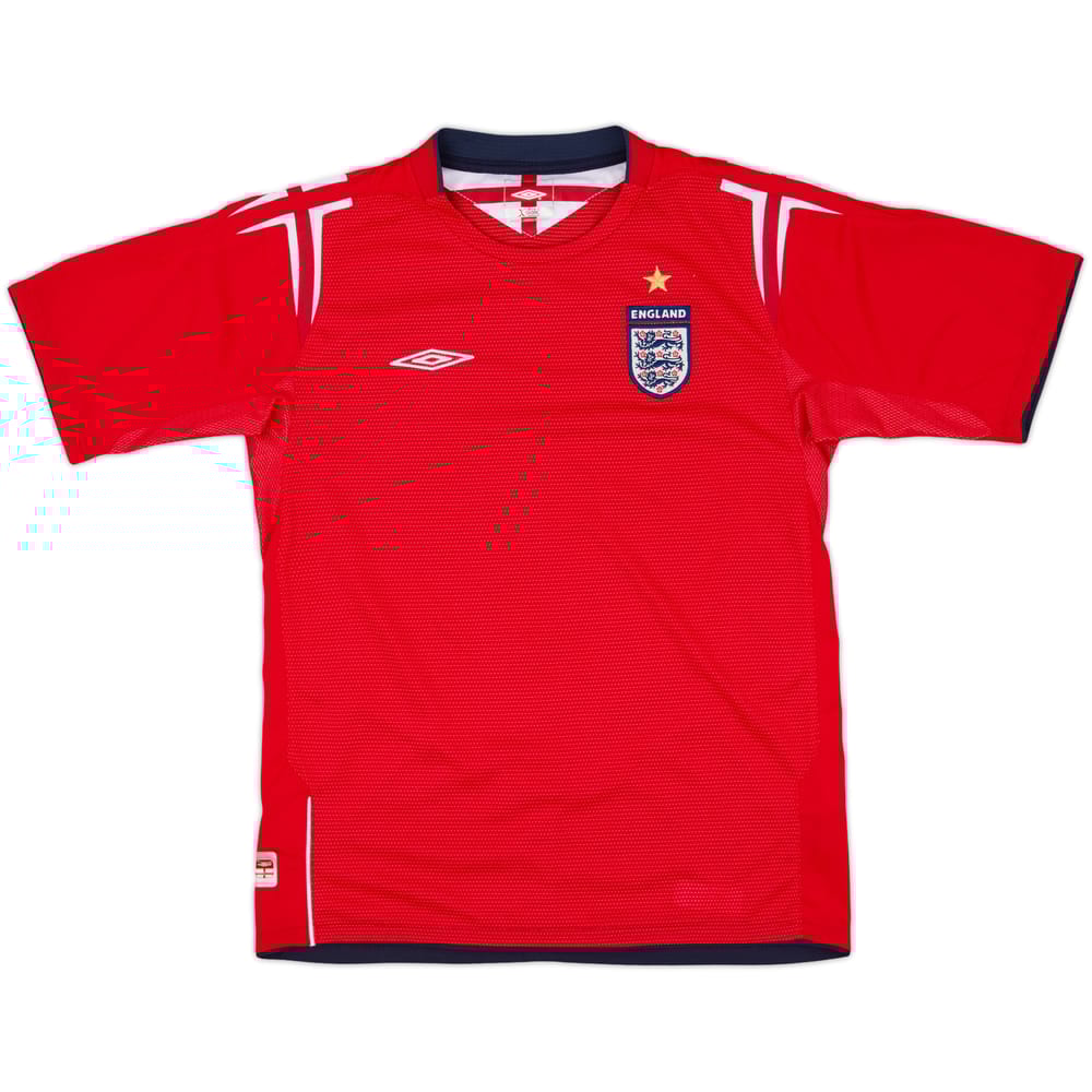2004-06 England Away Shirt - 9/10 - (L.Boys)