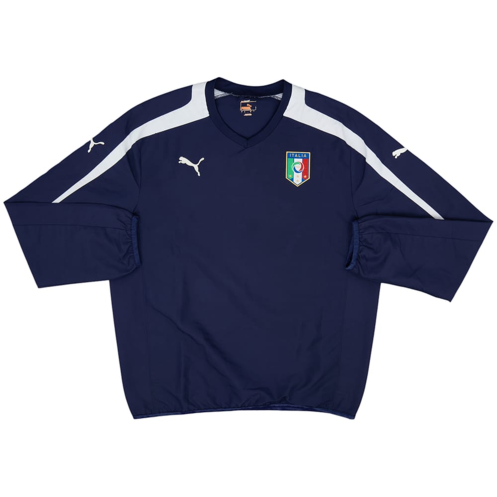 2010-12 Italy Puma 1/4 Zip Training Top - 6/10 - (L)