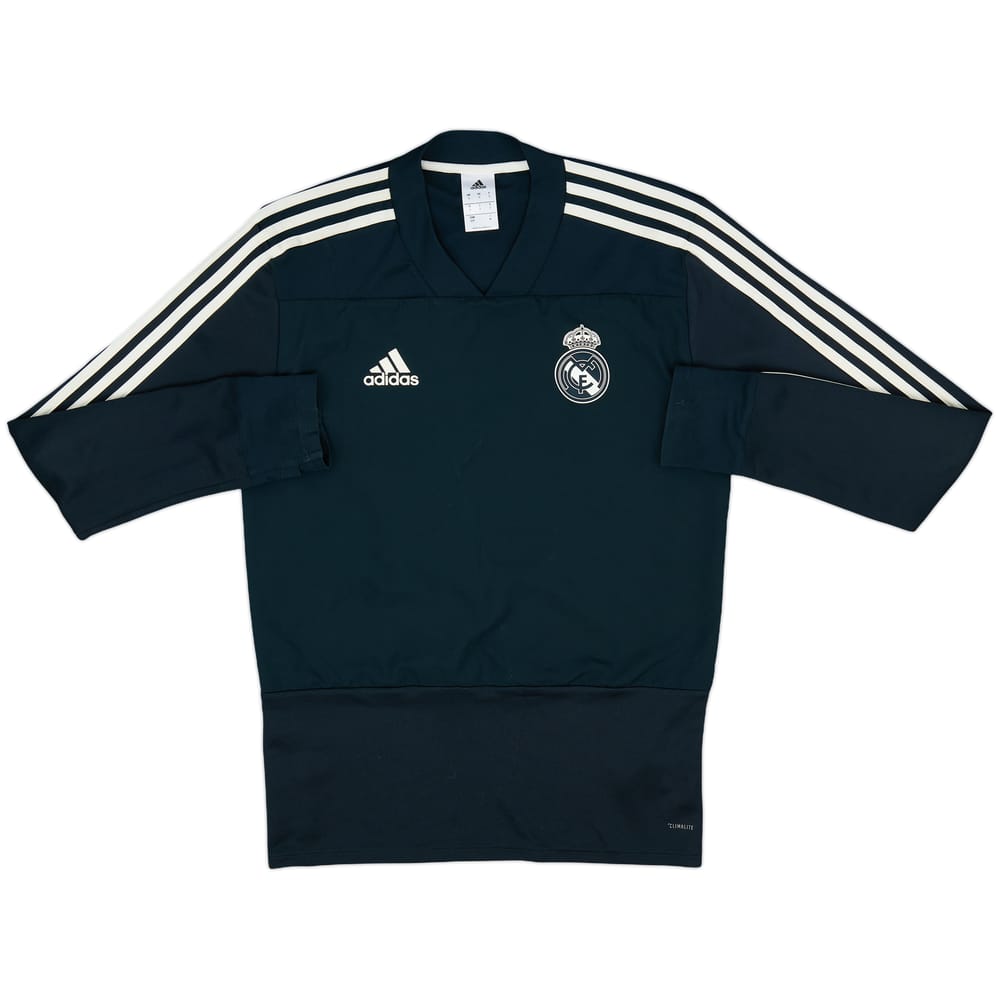 2018-19 Real Madrid adidas Drill Top - 7/10 - (S)