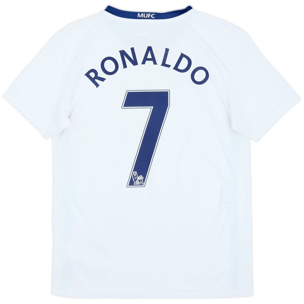 2008-10 Manchester United Away Shirt Ronaldo #7 - 8/10 - (XL.Boys)