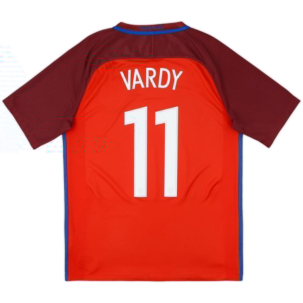 2016-17 England Away Shirt Vardy #11 - 5/10 - (M)