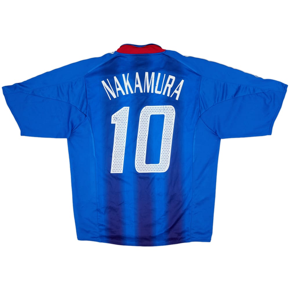 2004-06 Japan Authentic Home Shirt Nakamura #10 - 4/10 - (L)