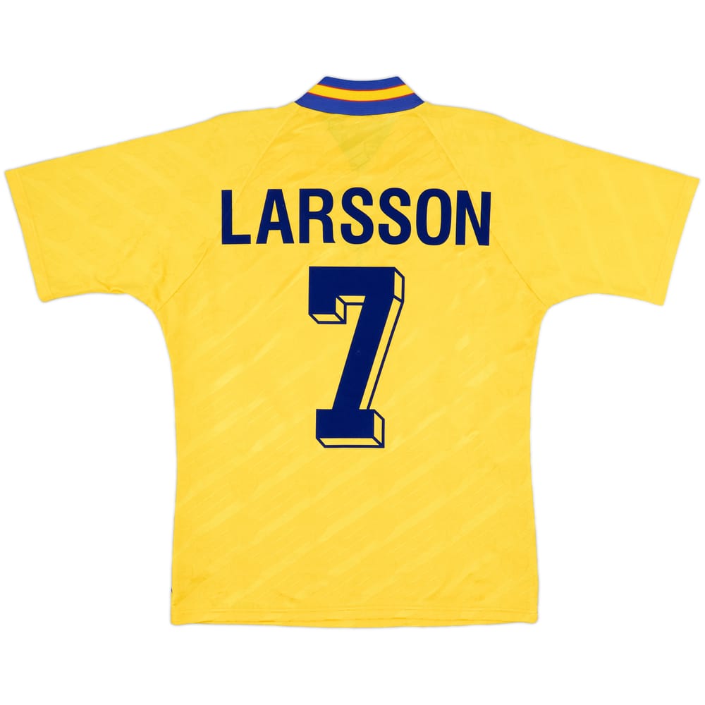 1994-96 Sweden Home Shirt Larsson #7 - 10/10 - (M)