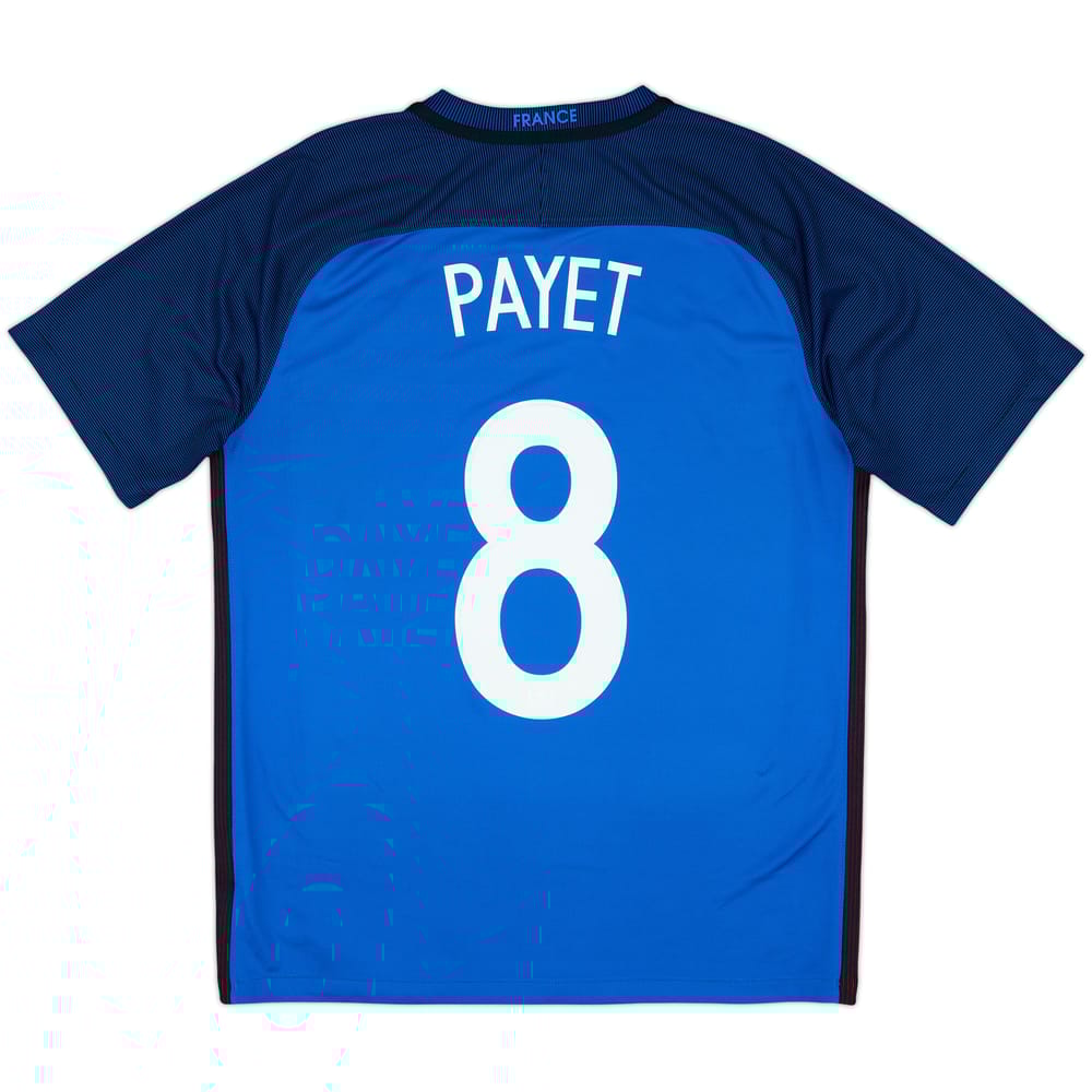 2016-17 France Home Shirt Payet #8 - 8/10 - (M)