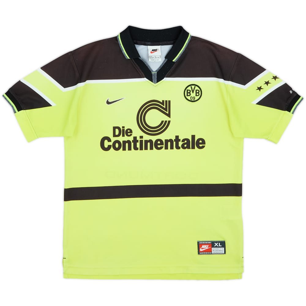 1997-98 Borussia Dortmund Home Shirt - 7/10 - (XL.Boys)