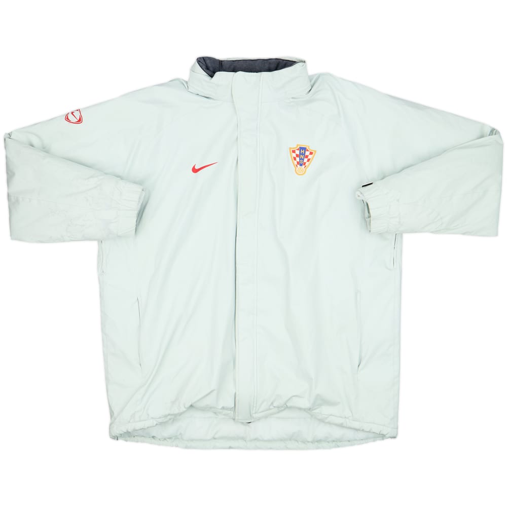2005-06 Croatia Nike Padded Bench Coat - 7/10 - (XXL)