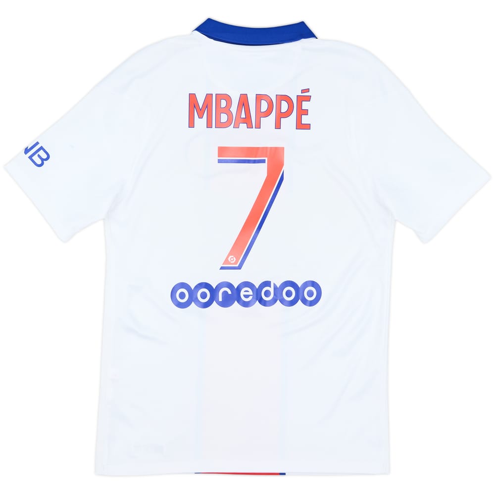 2020-21 Paris Saint-Germain Away Shirt Mbappe #7 - 8/10 - (S)