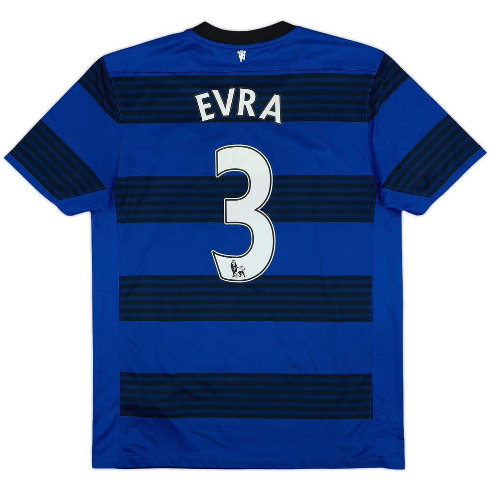 2011-13 Manchester United Away Shirt Evra #3 - 6/10 - (M)
