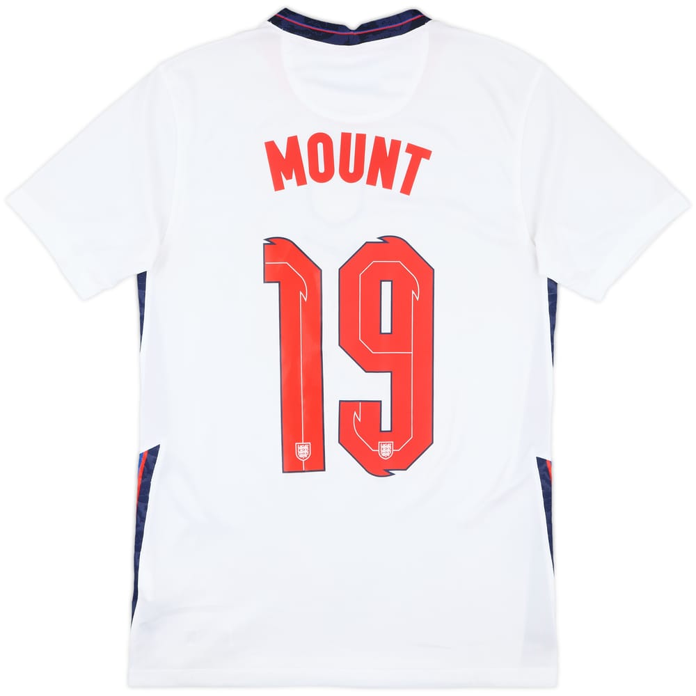 2020-22 England Home Shirt Mount #19 - 7/10 - (S)