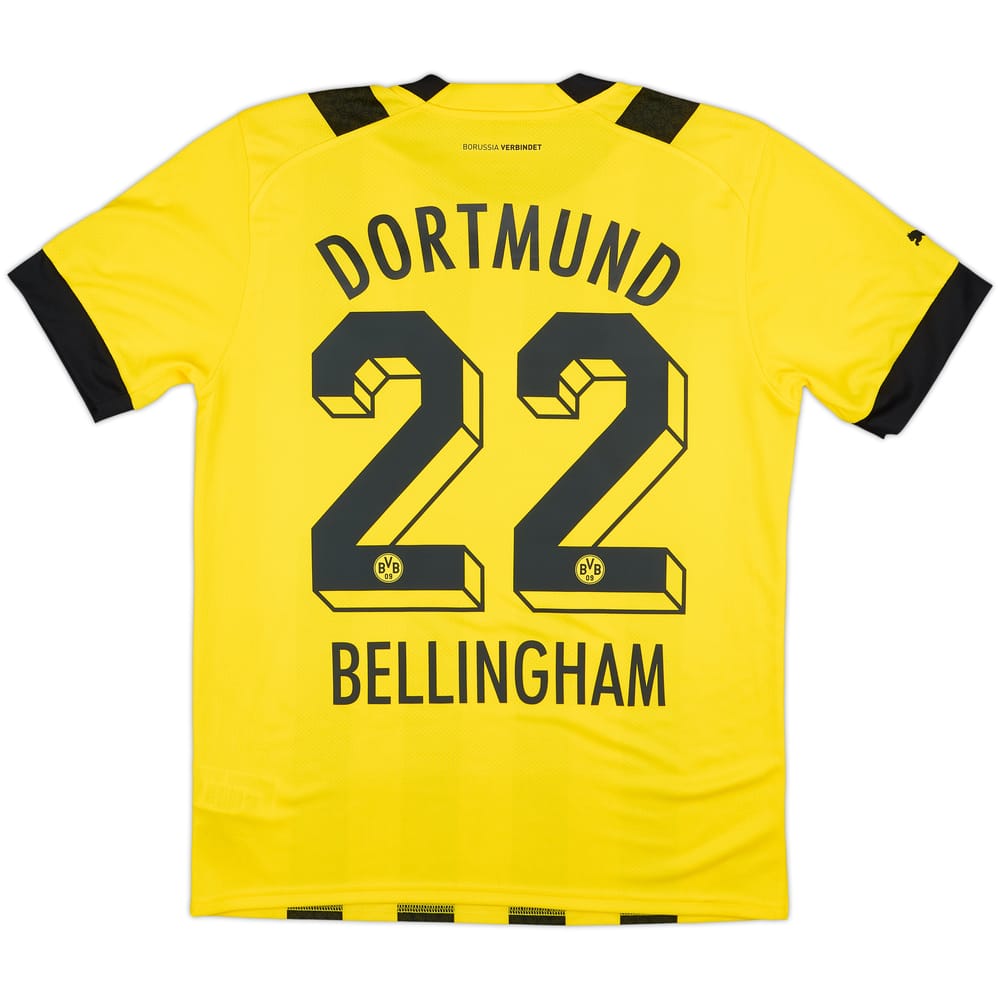 2022-23 Dortmund Home Shirt Bellingham #22 (M)