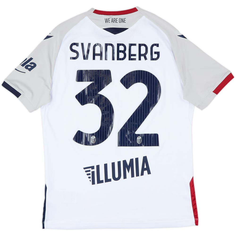 2020-21 Bologna Away Shirt Svanberg #32 - 9/10 - (L)