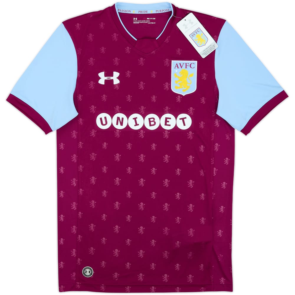 2017-18 Aston Villa Home Shirt (S)