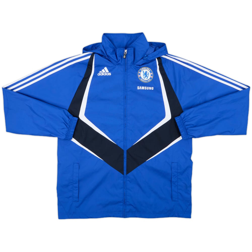 2009-10 Chelsea adidas Hooded Rain Jacket - 10/10 - (M)