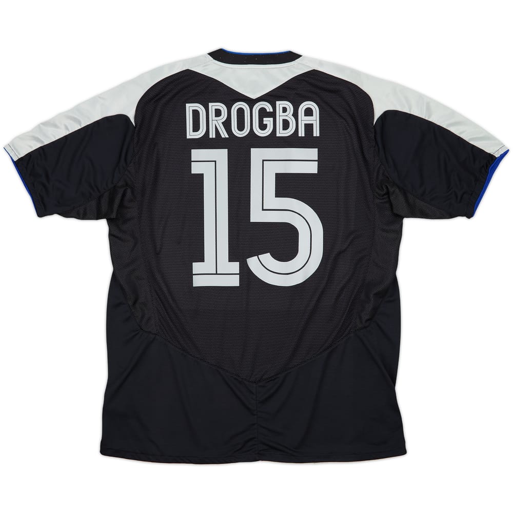 2004-05 Chelsea Away Shirt Drogba #15 - 8/10 - (XL)