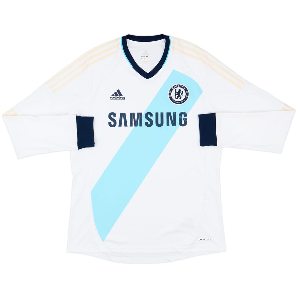 2012-13 Chelsea Away L/S Shirt - 4/10 - (L)