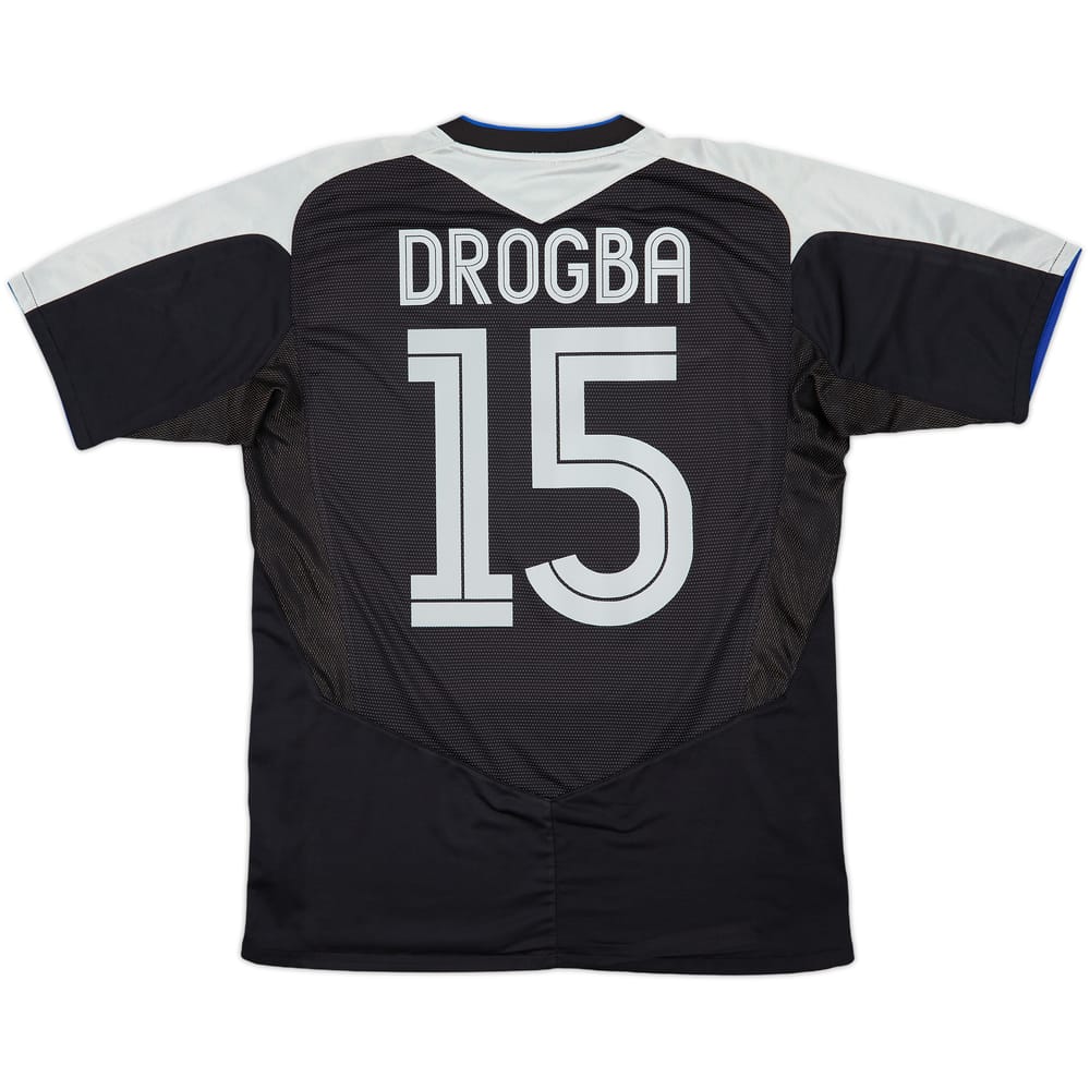 2004-05 Chelsea Away Shirt Drogba #15 - 7/10 - (M)