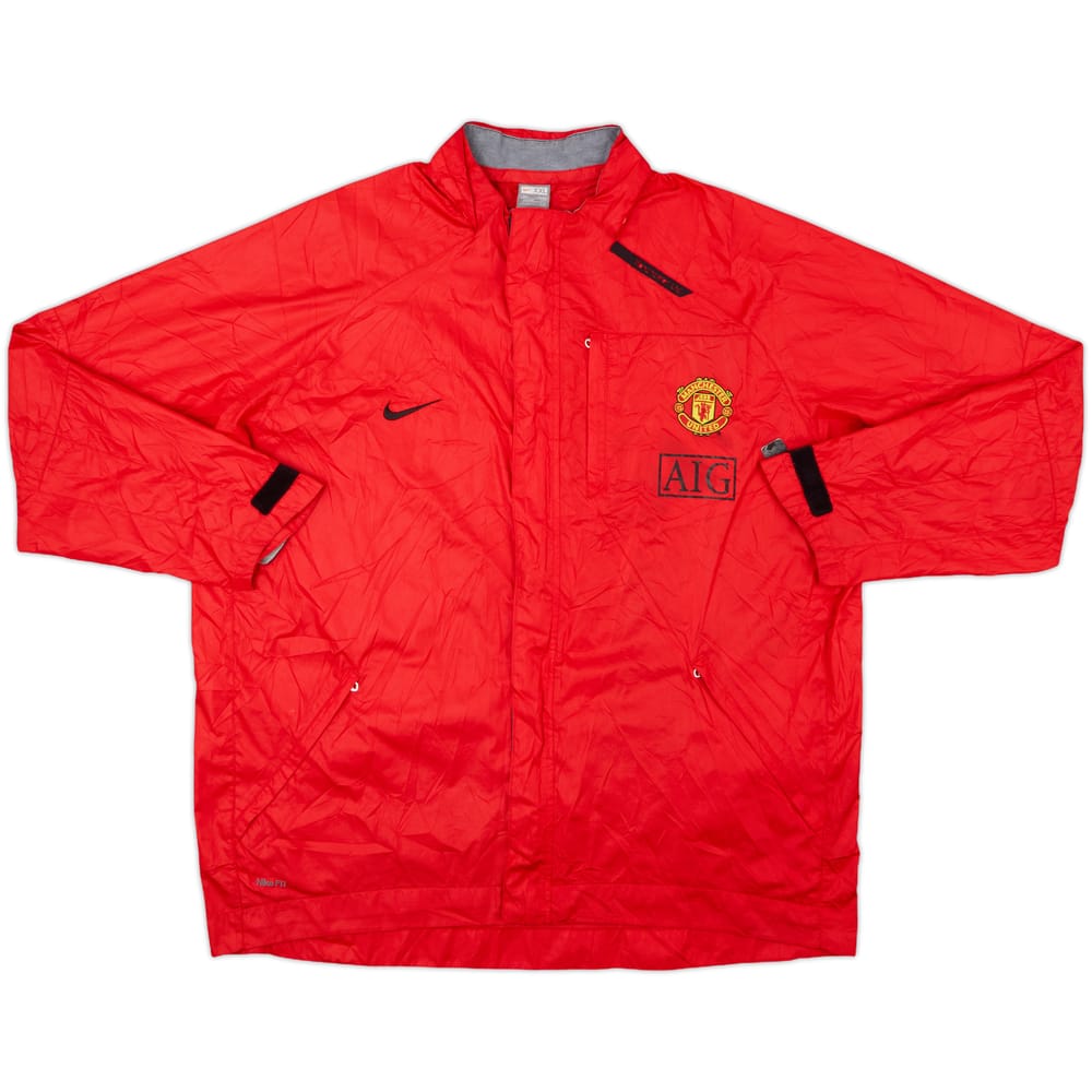 2007-08 Manchester United Nike Rain Jacket - 6/10 - (XXL)