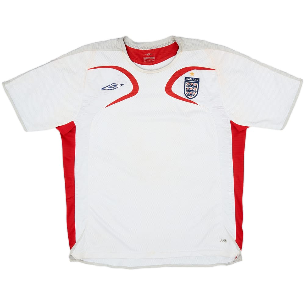 2006-07 England Umbro Training Shirt - 4/10 - (3XL)