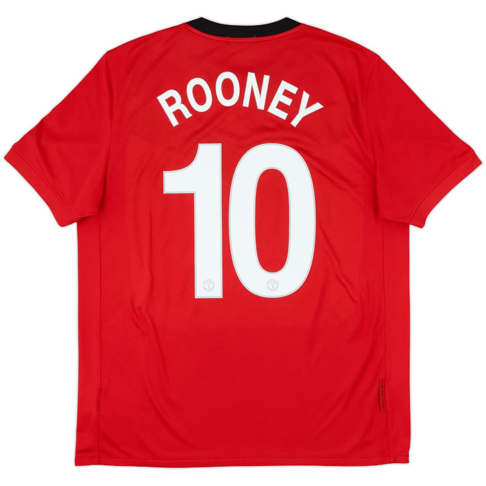 2009-10 Manchester United Home Shirt Rooney #10 - 6/10 - (L)