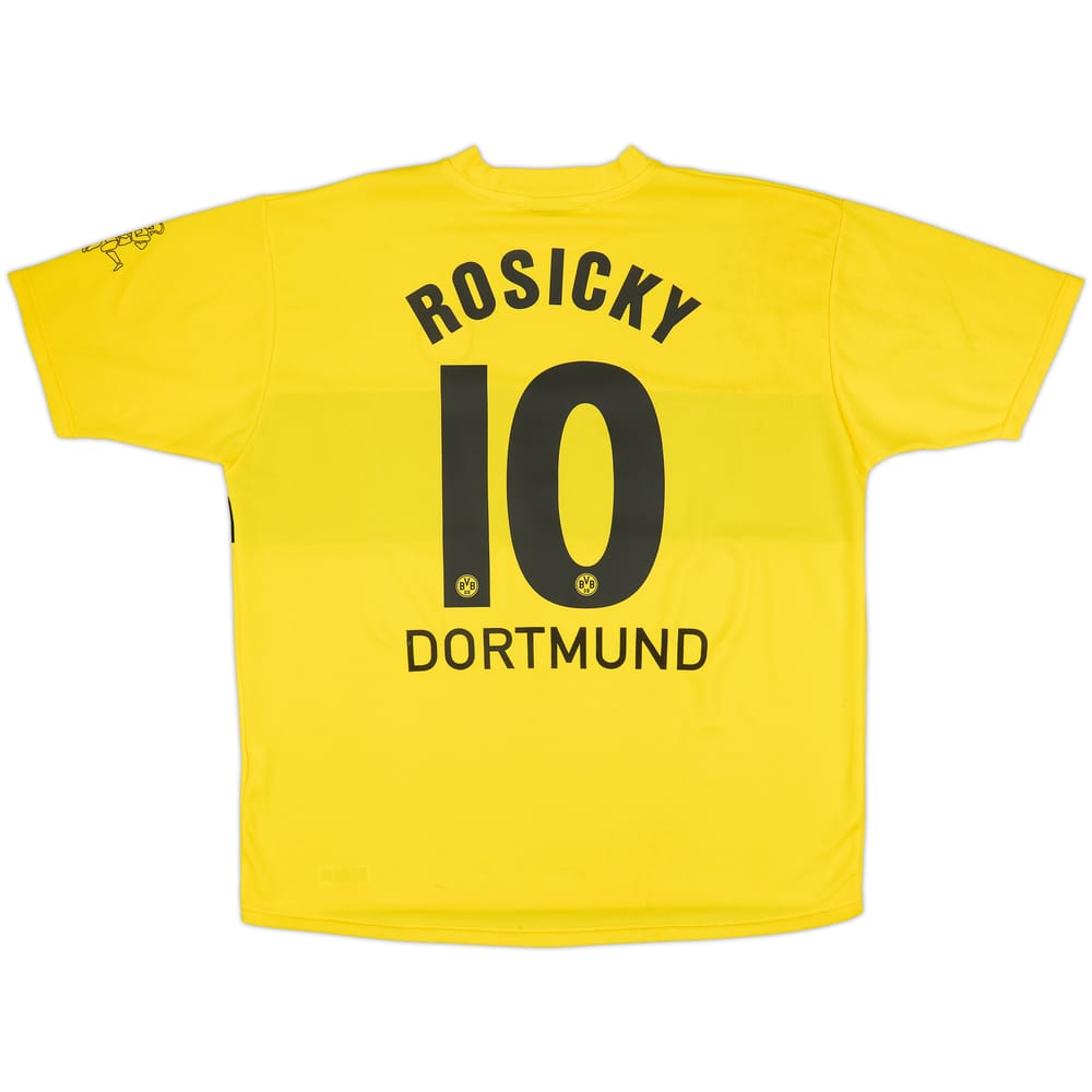 2002-03 Borussia Dortmund Home Shirt Rosicky #10 - 6/10 - (XXL)