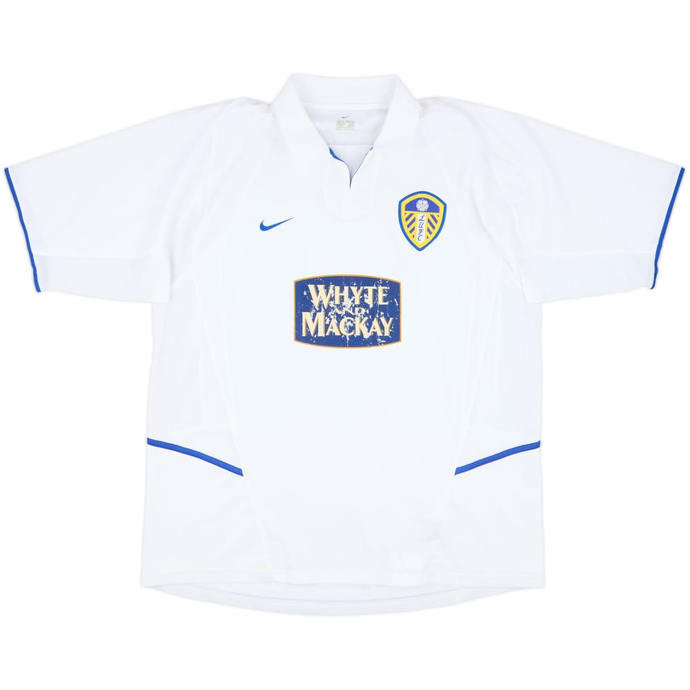 2003-04 Leeds United Home Shirt - 5/10 - (XL)