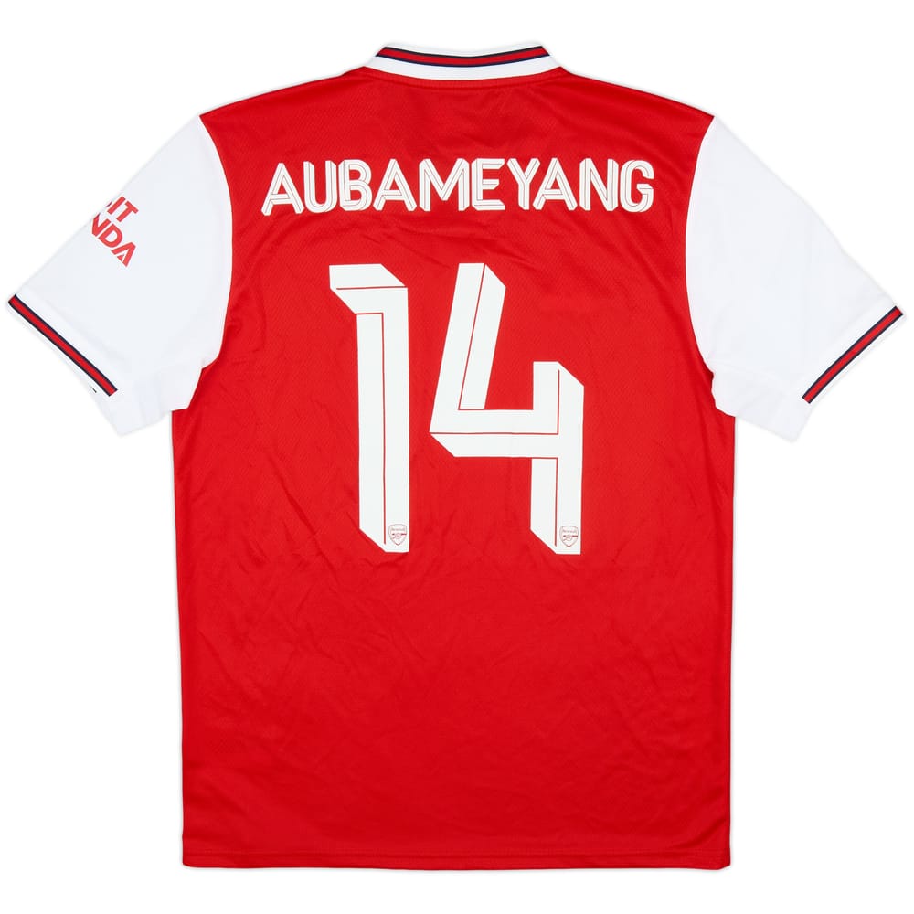 2019-20 Arsenal Home Shirt Aubameyang #14 (M)