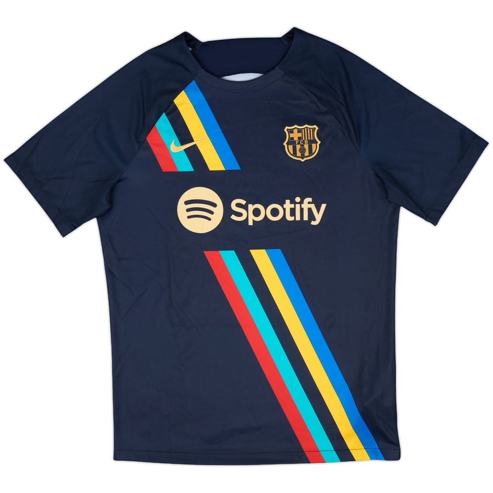 2022-23 Barcelona Nike Pre-Match Training Shirt - 10/10 - (M)