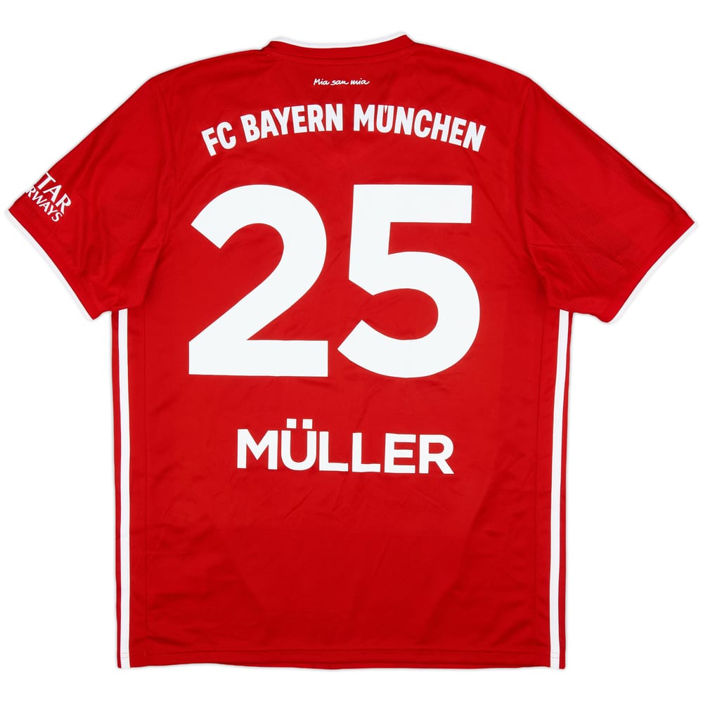2020-21 Bayern Munich Home Shirt Muller #25 (L)