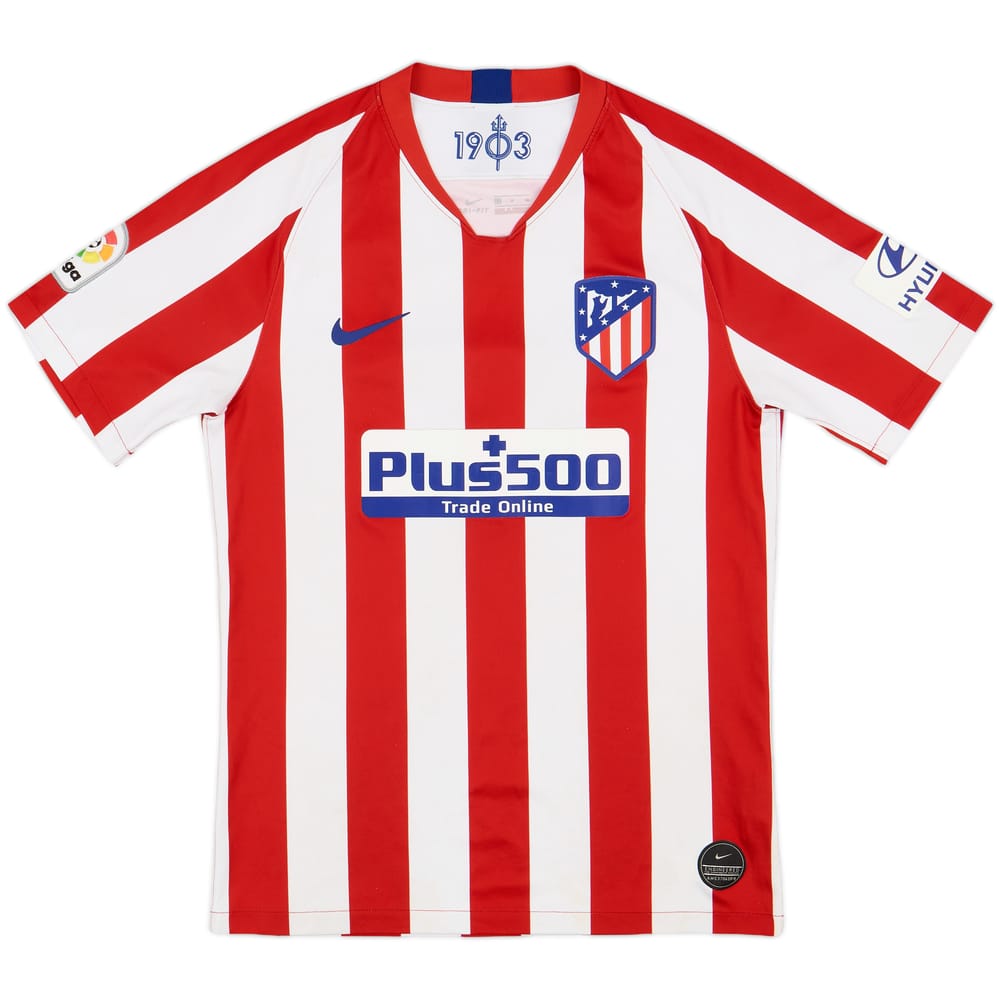 2019-20 Atletico Madrid Home Shirt - 6/10 - (S)