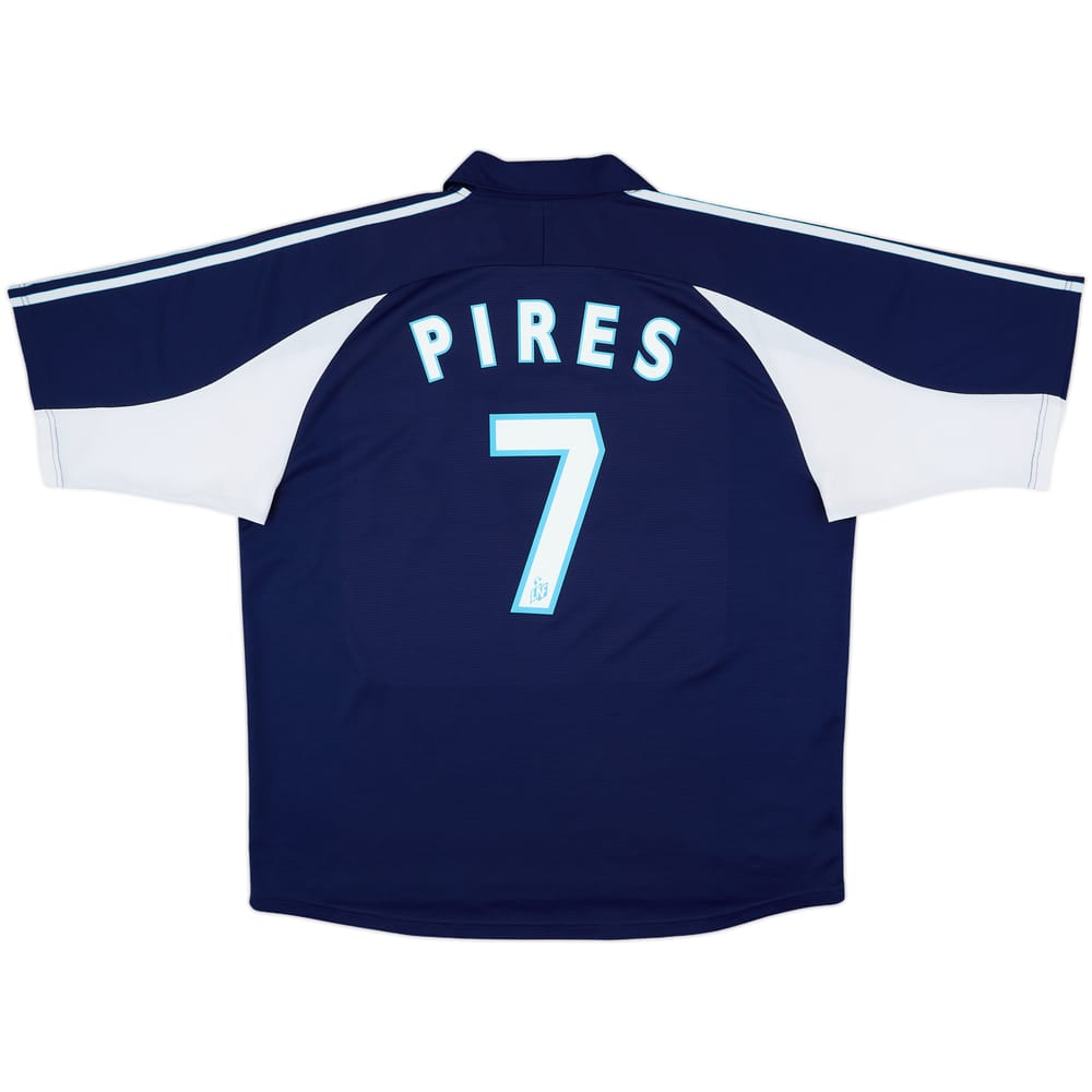 1999-00 Olympique Marseille Away Shirt Pires #7 - 8/10 - (XL)