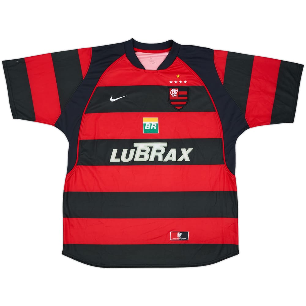 2002-04 Flamengo Home Shirt #10 - 7/10 - (XL)
