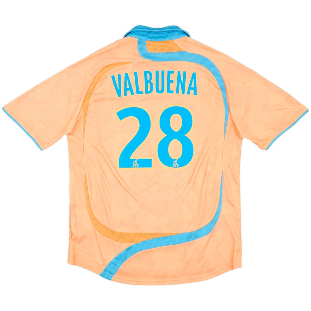 2007-08 Olympique Marseille Third Shirt Valbuena #28 - 7/10 - (L)