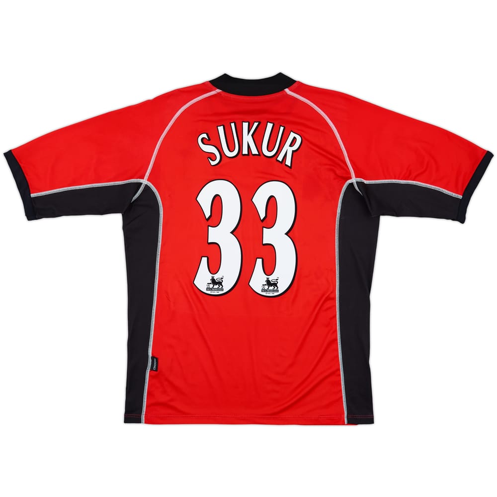 2002-03 Blackburn Away Shirt Sukur #33 - 10/10 - (XL)